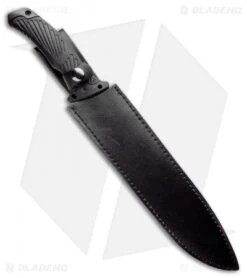 Boker Magnum Trojan Fixed Blade Knife Black (10.13" Black) 6 Boker Magnum Trojan Fixed Blade Knife Black (10.13" Black) -Boker Boker Magnum Trojan Fixed Blade Knife Black G 10 02RY171 BHQ 94430 ns sheath