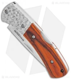 Boker Magnum Turul III Lock Back Knife Pakka Wood (2.6" Satin) -Boker Boker Magnum Turul III LB Pakka Wood Satin 01SC357 BHQ 111957 jr spine