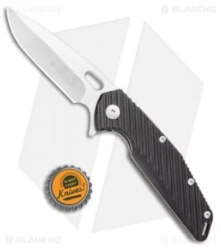 Boker Magnum Urban Outback Liner Lock Knife Black G-10 (3.25" Satin) -Boker Boker Magnum Urban Outback Manual Knife Black G 10 Bhq 94418 ns bottlecap