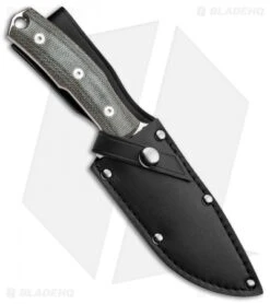 Boker Magnum Vox 2021 Collection Fixed Blade Knife Black Micarta (5.3" Satin) 6 Boker Magnum Vox 2021 Collection Fixed Blade Knife Black Micarta (5.3" Satin) -Boker Boker Magnum Vox 2021 Collection Fixed Blade Satin 02MAG2021 BHQ 121274 jr sheath