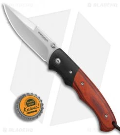 Boker Magnum Woodpecker Liner Lock Knife Pakkawood (3.3" Satin) 01MB711 -Boker Boker Magnum Woodpecker BHQ 80835 er bottlecap