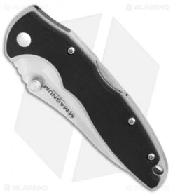 Boker Magnum X-Over Lockback Knife Black G-10 (3.1 Satin) 01SC365 6 Boker Magnum X-Over Lockback Knife Black G-10 (3.1 Satin) 01SC365 -Boker Boker Magnum X Over BHQ 80849 er spine
