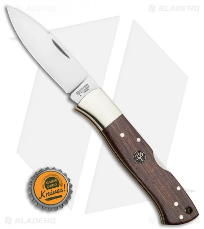 Boker Mamba Spear Point Lockback Knife Desert Ironwood (2.91" Satin) 110822 4 Boker Mamba Spear Point Lockback Knife Desert Ironwood (2.91" Satin) 110822 - Image 4