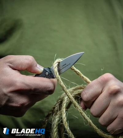 Boker Mini Kalashnikov Automatic Knife Black (2.5" D2 Bead Blast) 7 Boker Mini Kalashnikov Automatic Knife Black (2.5" D2 Bead Blast) - Image 7