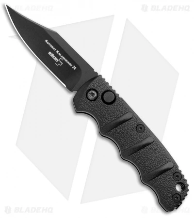 Boker Mini Kalashnikov Bowie Automatic Knife Black (2.5" Black) 1 Boker Mini Kalashnikov Bowie Automatic Knife Black (2.5" Black)