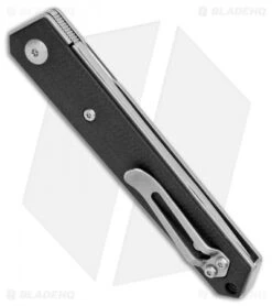 Boker Mini Kwaiken 42 Folding Knife Black G-10 (3.13" Satin D2) 01BO245 6 Boker Mini Kwaiken 42 Folding Knife Black G-10 (3.13" Satin D2) 01BO245 -Boker Boker Mini Kwaiken 42 Black G 10 Satin 01BO245 BHQ 101762 jr side