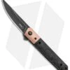 Boker Mini Kwaiken Flipper Knife Copper/Marble CF (3" Smokewash VG-10)