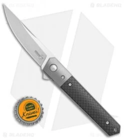 Boker Mini Kwaiken Exclusive Tuxedo Flipper Knife CF/Titanium (3" Satin VG-10) 8 Boker Mini Kwaiken Exclusive Tuxedo Flipper Knife CF/Titanium (3" Satin VG-10) -Boker Boker Mini Kwaiken Tuxedo cf ti satin BHQ 36330 er size