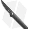 Boker Mini Kwaiken Exclusive Flipper Knife Carbon Fiber (3" Smokewash VG-10)