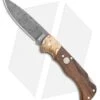 Boker Mokume Damascus Lock Back Knife Walnut (3.125" Damascus) 110166DAM