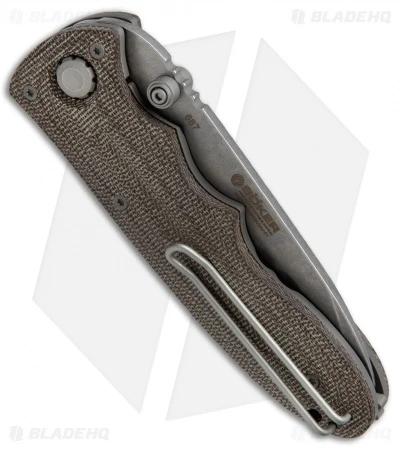 Boker Oberland Arms EDW Liner Lock Knife (3.39" Stonewash) 110626 3 Boker Oberland Arms EDW Liner Lock Knife (3.39" Stonewash) 110626 - Image 3