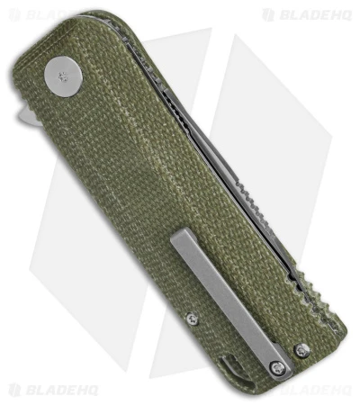 Boker Plus Baba Yaga Liner Lock Knife Green Micarta (2.7" Satin) 3 Boker Plus Baba Yaga Liner Lock Knife Green Micarta (2.7" Satin) - Image 3