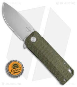 Boker Plus Baba Yaga Liner Lock Knife Green Micarta (2.7" Satin) 7 Boker Plus Baba Yaga Liner Lock Knife Green Micarta (2.7" Satin) -Boker Boker Plu s Baba Yaga LLK Green Micarta 2in Satin BHQ 146705 td size