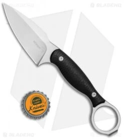 Boker Plus Accomplice Fixed Blade Knife Black G-10 (3.1" Satin) -Boker Boker Plus Accomplice 02BO175 BHQ 80846 jr bottlecap