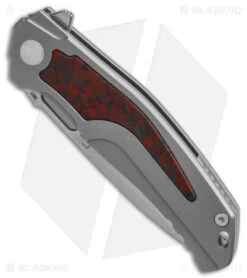Boker Plus Aphex Mini Frame Lock Knife Titanium/Red Marble CF (3" Satin) 1BO197 -Boker Boker Plus Aphex Mini Frame Lock Knife Ti Red Marble CF BHQ 131449 td spine