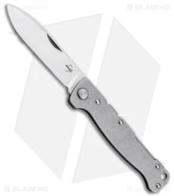 Boker Plus Atlas Backlock Knife Gray Steel (2.6" Polish) 01BO865