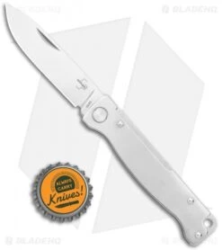Boker Plus Atlas Slip Joint Knife Gray Steel (2.6" Polish) 01BO850 -Boker Boker Plus Atlas SJ Gray Steel Polish BHQ 118382 jr bottlecap