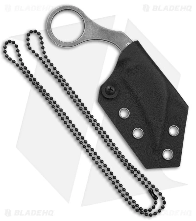 Boker Plus Bad Moon Karambit Fixed Blade Knife (2.4" Gray Stonewash) 02BO078 3 Boker Plus Bad Moon Karambit Fixed Blade Knife (2.4" Gray Stonewash) 02BO078 - Image 3