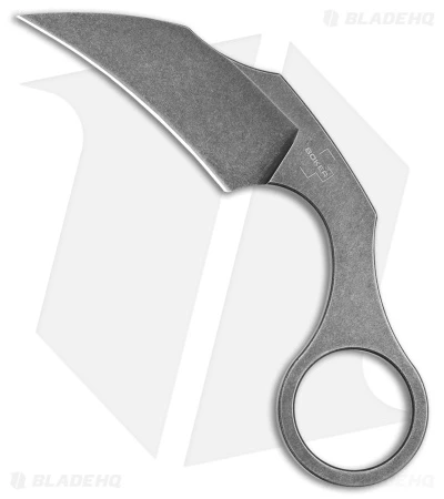 Boker Plus Bad Moon Karambit Fixed Blade Knife (2.4" Gray Stonewash) 02BO078 1 Boker Plus Bad Moon Karambit Fixed Blade Knife (2.4" Gray Stonewash) 02BO078