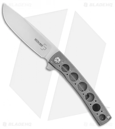 Boker Plus Brad Zinker FR Mini Frame Lock Knife (2.8" Satin) 01BO748 1 Boker Plus Brad Zinker FR Mini Frame Lock Knife (2.8" Satin) 01BO748