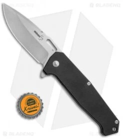 Boker Plus Burke Hitman Frame Lock Knife Black G10 (3.625" D2 Stonewash) 01BO776 7 Boker Plus Burke Hitman Frame Lock Knife Black G10 (3.625" D2 Stonewash) 01BO776 -Boker Boker Plus Burke Hitman Black G 10 SW 01BO776 BHQ 68841 jr bottlecap