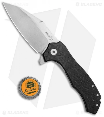 Boker Plus CFM-A1 Frame Lock Knife Black G-10 (3.5" Stonewash) 01BO766 4 Boker Plus CFM-A1 Frame Lock Knife Black G-10 (3.5" Stonewash) 01BO766 - Image 4