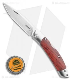 Boker Plus Caballero Lockback Pocket Knife Cocobolo (3" Satin) 01BO239 7 Boker Plus Caballero Lockback Pocket Knife Cocobolo (3" Satin) 01BO239 -Boker Boker Plus Caballero Lockback Pocket Knife Cocobolo 3 Satin 01BO239 BHQ 111106 LS Bottlecap