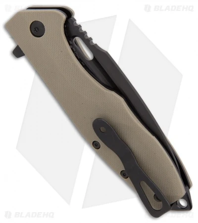 Boker Plus Caracal Flipper Liner Lock Knife Brown G-10 (3.5" Black) 01BO759 2 Boker Plus Caracal Flipper Liner Lock Knife Brown G-10 (3.5" Black) 01BO759 - Image 2