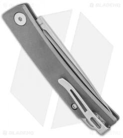 Boker Plus Limited Slip Joint Knife Gray Titanium (2.6" Satin) 6 Boker Plus Limited Slip Joint Knife Gray Titanium (2.6" Satin) -Boker Boker Plus Celos Ti Satin LTD 01BO006 BHQ 136251 jr side