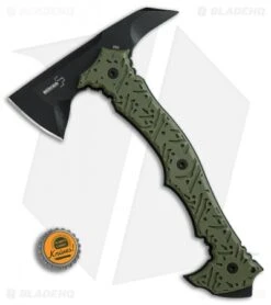 Boker Plus Chicken Hawk 9" Tomahawk Axe OD Green G-10 / SK5 Steel 09BO114 -Boker Boker Plus Chicken Hawk 9in tomahawk axe OD Green G10 BHQ 52388 er bottlecap