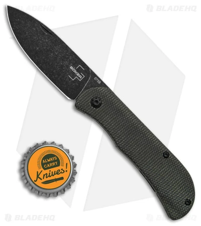 Boker Plus Exscalibur Micarta Mini Frame Lock Knife Green (2.7" Black ) 01BO367 4 Boker Plus Exscalibur Micarta Mini Frame Lock Knife Green (2.7" Black ) 01BO367 - Image 4
