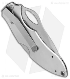 Boker Plus Fastback Lockback Folding Knife Stainless Steel (3" Satin) 01BO093 6 Boker Plus Fastback Lockback Folding Knife Stainless Steel (3" Satin) 01BO093 -Boker Boker Plus Fastback Satin 01BO093 BHQ 80829 jr side