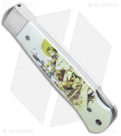 Boker Plus Lockback Frazetta "Ghoul Queen" Knife (3.75" Satin) 01BO653 5 Boker Plus Lockback Frazetta "Ghoul Queen" Knife (3.75" Satin) 01BO653 -Boker Boker Plus Frazetta Ghoul Queen LB Satin 01BO653 BHQ 94338 jr spine