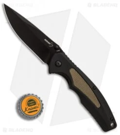 Boker Plus Gemini NGA Spring Assisted Knife Black/Coyote (3.5" Black) 01BO502 7 Boker Plus Gemini NGA Spring Assisted Knife Black/Coyote (3.5" Black) 01BO502 -Boker Boker Plus Gemini NGA Black Coyote black BHQ 80767 er bottlecap