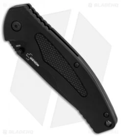Boker Plus Gemini NGA Spring Assisted Knife Black Polymer (3.18" Black Serr) 6 Boker Plus Gemini NGA Spring Assisted Knife Black Polymer (3.18" Black Serr) -Boker Boker Plus Gemini NGA Black black serr BHQ 80765 er spine