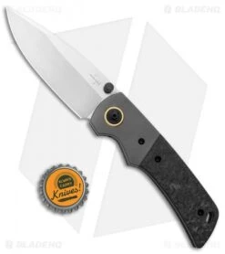 Boker Plus Gulo Pro Liner Lock Knife Black CF (3.6" Satin) 7 Boker Plus Gulo Pro Liner Lock Knife Black CF (3.6" Satin) -Boker Boker Plus Gulo Pro Bolster Marble CF Satin 01BO177 BHQ 131460 jr bottlecap