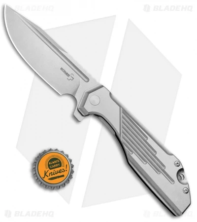 Boker Plus JB Stout Lateralus Flipper Knife Stainless Steel(3.6" SW) 01BO777 4 Boker Plus JB Stout Lateralus Flipper Knife Stainless Steel(3.6" SW) 01BO777 - Image 4