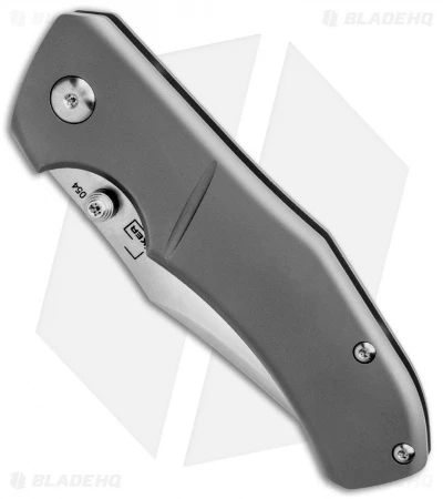 Boker Plus Jive Frame Lock Knife Titanium (3" Satin D2) 2 Boker Plus Jive Frame Lock Knife Titanium (3" Satin D2) - Image 2