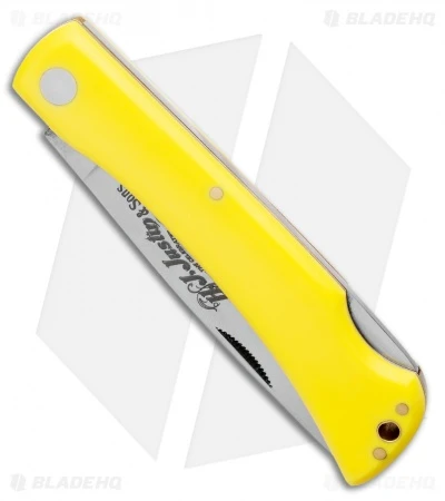 Boker Plus Justin Rangebuster 2.0 Lockback Knife Yellow (3.5" Satin) 01BO172JU 2 Boker Plus Justin Rangebuster 2.0 Lockback Knife Yellow (3.5" Satin) 01BO172JU - Image 2
