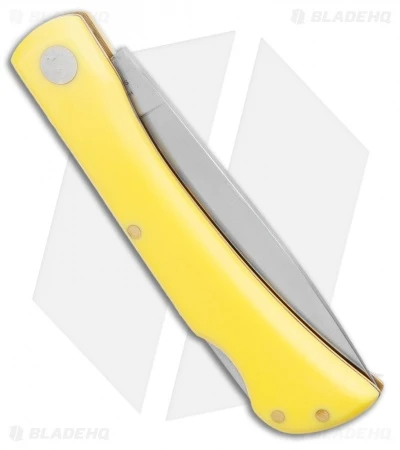 Boker Plus Justin Rangebuster Junior 2.0 Lockback Yellow Poly (3" Satin) 3 Boker Plus Justin Rangebuster Junior 2.0 Lockback Yellow Poly (3" Satin) - Image 3