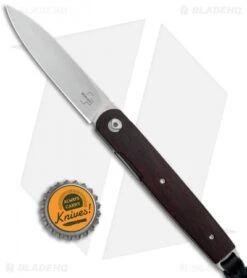 Boker Plus Kansei LRF Liner Lock Knife Cocobolo Wood (3" Satin) 01BO080 -Boker Boker Plus Kansei LRF LL Cocobolo Wood Satin 01BO080 BHQ 95855 jr bottlecap