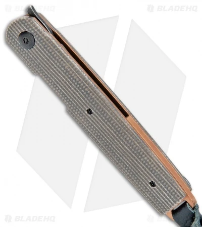 Boker Plus Kansei LRF Liner Lock Knife Green Canvas Micarta (3" Smokewash) 2 Boker Plus Kansei LRF Liner Lock Knife Green Canvas Micarta (3" Smokewash) - Image 2