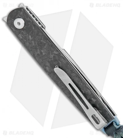 Boker Plus Kansei LRF Liner Lock Knife Shred CF (3" Satin) 3 Boker Plus Kansei LRF Liner Lock Knife Shred CF (3" Satin) - Image 3