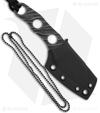 Boker Plus Kazhan Fixed Blade Knife Skeletonized (2.1" Stonewash) 3 Boker Plus Kazhan Fixed Blade Knife Skeletonized (2.1" Stonewash) - Image 3