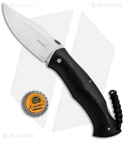 Boker Plus Kerberos Clip Point Lockback Knife (3.3" Satin) 01BO266 4 Boker Plus Kerberos Clip Point Lockback Knife (3.3" Satin) 01BO266 - Image 4