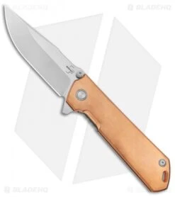 Boker Plus Kihon Spring Assisted Knife Copper (3.5" Stonewash) 01BO165