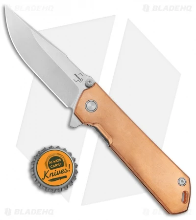Boker Plus Kihon Spring Assisted Knife Copper (3.5" Stonewash) 01BO165 4 Boker Plus Kihon Spring Assisted Knife Copper (3.5" Stonewash) 01BO165 - Image 4