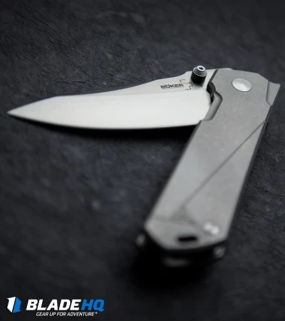 Boker Plus Kihon Frame Lock Knife Titanium (3.25" Satin) 01BO773 5 Boker Plus Kihon Frame Lock Knife Titanium (3.25" Satin) 01BO773 - Image 5