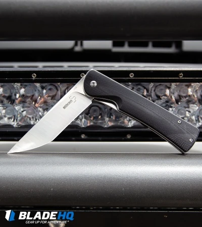 Boker Plus Komusubi Liner Lock Knife Black G-10 (3.75" Satin) 01BO258 5 Boker Plus Komusubi Liner Lock Knife Black G-10 (3.75" Satin) 01BO258 - Image 5