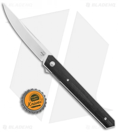 Boker Plus Kwaiken Air Liner Lock Knife Black G-10 (3.5" Satin) 4 Boker Plus Kwaiken Air Liner Lock Knife Black G-10 (3.5" Satin) - Image 4